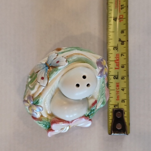 Fitz and Floyd Garden Rhapsody Salt Shaker Eggs Easter Vintage - Picture 9 of 10